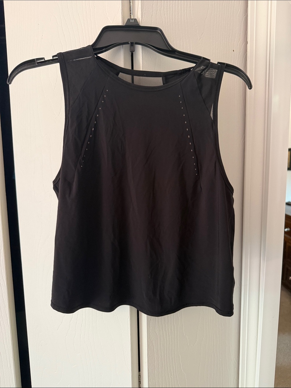 Lululemon tank with mesh back